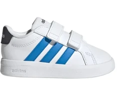 Vaikiški laisvalaikio bateliai Adidas Grand Court 3.0, balti, HP3536