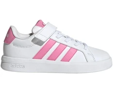 Vaikiški laisvalaikio bateliai Adidas Grand Court 3.0, balti ir rožiniai, JP9371