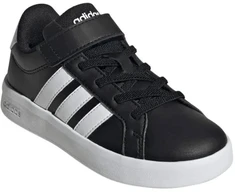 Vaikiški laisvalaikio bateliai Adidas Grand Court 3.0, juodi, HP3533