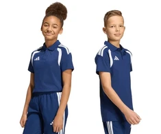 Vaikiški marškinėliai adidas Tiro 26 League Polo, tamsiai mėlyni, KF3406
