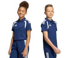 Vaikiški marškinėliai adidas Tiro 26 League Polo, tamsiai mėlyni, KF3406