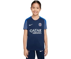 Vaikiški marškinėliai Nike Paris Saint-Germain Strike, tamsiai mėlyni