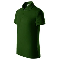 Vaikiški "Pique" polo marškinėliai (Buteliuko žali) (Bottle Žalias)