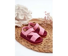 Vaikiški sandaliukay su velcro ZAXY LL385001 Rožiniai