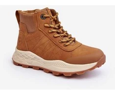 Vaikiški šilti trekingo batai Trappers Camel Big Star MM374202