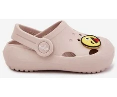 Vaikiški smėlio spalvos EVA klumpiai su lipduku Lemigo