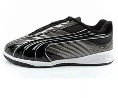 Vaikiški sportiniai bateliai Puma V-S2 Goalgetter, madingi, sidabrinės spalvos