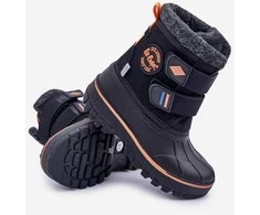 Vaikiški žieminiai batai su velcro Lee Cooper LCJ 2865K juodi