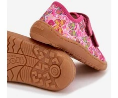 Vaikiškos barefoot šlepetės, rožinės Froddo