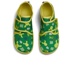 Vaikiškos barefoot tipo šlepetės Affenzahn Movy Caterpillar