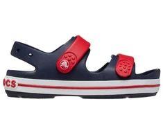 Vaikiškos basutės Crocs Crocband Cruiser, tamsiai mėlynos ir raudonos