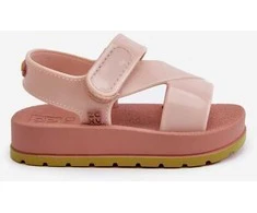 Vaikiškos basutės su ZAXY Velcro užsegimu, LL385002, šviesiai rausvos