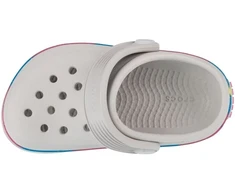 Vaikiškos klumpės su iškilimais Crocs Off Court, baltos