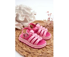 Vaikiškos Sandalos su Velcro ir Aromatu ZAXY NN385018 Rožinės