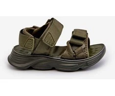 Vaikiškos žali Velcro“ dirželio basutės Orretta“