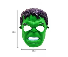 Vaikų kaukė „Hulk“ – 22 x 16 cm