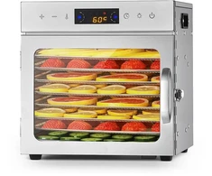 Vaisių ir maisto džiovyklė 400 W, 8 padėklų, nerūdijančio plieno