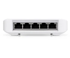 Šakotuvas Valdomas gigabitinis „Ubiquiti UniFi“ komutatorius „Flex“ 5 prievadų PoE (PoE+: 4)