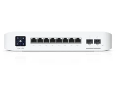Šakotuvas Valdomas komutatorius Ubiquiti UniFi Pro 8 PoE, 10 prievadų (PoE+: 6; PoE++: 2;), Gigabit/10G (USW-Pro-8-PoE-EU)