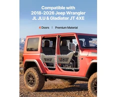 VEVOR Jeep vamzdiniai durelės 2018-2026 modeliams