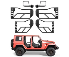 Vamzdinės durys VEVOR Jeep Wrangler JL &amp; Gladiator JT, 4 durų komplektas