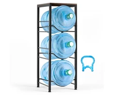 Vandens butelių laikiklis VEVOR 3 Vanduo Bottle Rack Board-B, 4 aukštų