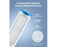 VEVOR Viso namo vandens filtro kasetė 115x507 mm
