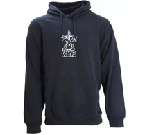 Vans Juodas Crazy Eddy 66 Laisvo Kirpimo Megztinis su Gobtuvu - VN000JE7BLK