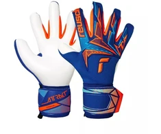 Vartininko pirštinės Reusch Attrakt Freegel Advance, mėlynos-oranžinės, 5670235 4129