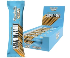 Veganiškas baltyminis batonėlis Barebells Caramel Peanut, 12 x 55 g