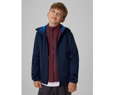 Vėjui atspari softshell striukė berniukams 4F, tamsiai mėlyna