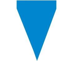 Vėliavėlių girlianda su tamsiai mėlynomis vėliavėlėmis – Šventinė dekoracija