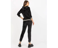 Veliūrinis komplektas moterims RV-KMPL-8286.40-juoda