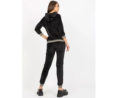 Veliūrinis komplektas moterims RV-KMPL-8286.40-juoda