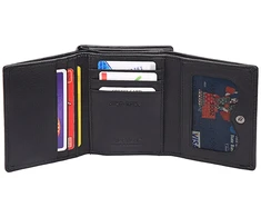 VerMari Damski Portfel Skóra Naturalna Pojemna Portmonetka su RFID