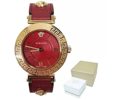 Versace Tribute moteriškas laikrodis raudonasis auksas - VEVG00620
