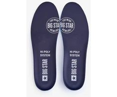 Vidpadžiai batams BIG STAR Memory Foam sistema 2 poros juodos spalvos
