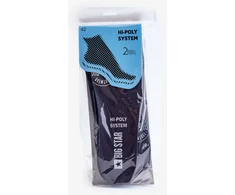 Vidpadžiai batams BIG STAR Memory Foam sistema 2 poros juodos spalvos