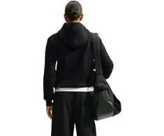 Vidutinio svorio moteriškas džemperis Nike Studio Fleece, juodas, IM8100 001