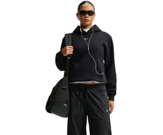 Vidutinio svorio moteriškas džemperis Nike Studio Fleece, juodas, IM8100 001