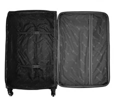 Kelioninis Vidutinis minkštas bagažas M Solier STL1651 dark pilkas-coffee