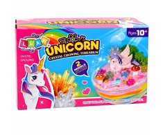 Lean Toys Kristalų auginimo rinkinys su terariumu ir apšvietimu