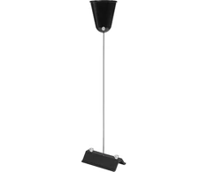 Vienfazio bėgelio pakabinimo rinkinys TRACKLIGHT, juodas