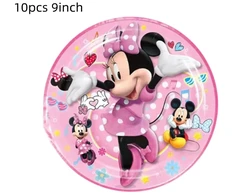 Vienkartinės lėkštutės Minnie Mouse, 23cm, 10 vnt.