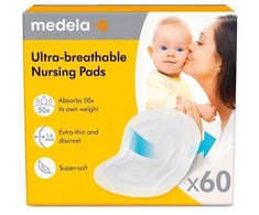Medela Vienkartiniai Absorbentiniai Diskai 60Vnt