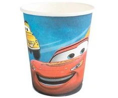 Vienkartiniai puodeliai „McQueen” 10 vnt.