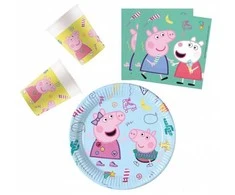 Vienkartinių Indų Rinkinys Peppa Pig, 36 vnt.