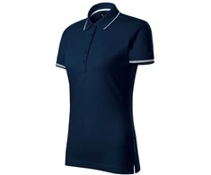 Vienspalviai polo marškinėliai Malfini Perfection W MLI-25302, tamsiai mėlyni