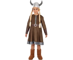 Vikingų kostiumas mergaitėms – Viduramžiai