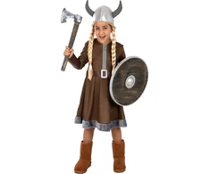 Vikingų kostiumas mergaitėms – Viduramžiai